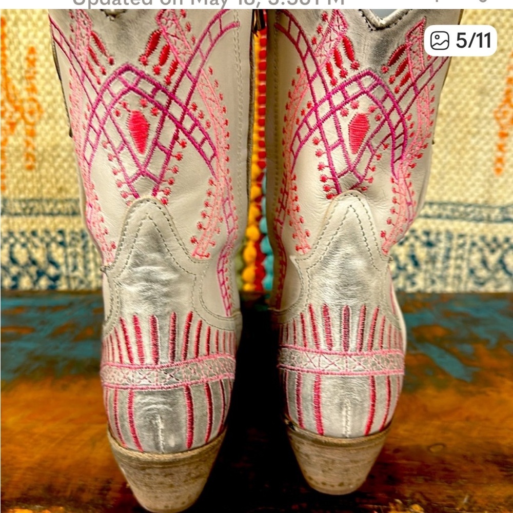 Marco Delli “The Italian Cowboy”, Solaria Boots by Sundance, gray multi, NIB, 39 - Picture 12 of 15